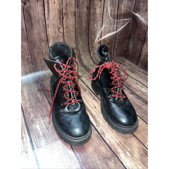 Skechers Shoes - Skechers Teen Spirit Y2K Combat Boots Size 9.5 Ankle Boot